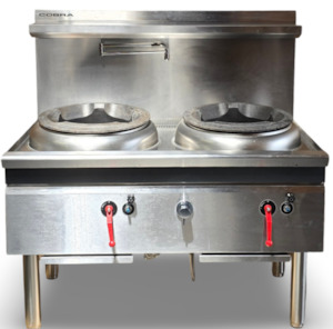 Wok Burners: Cobra CW2H-DDN Gas Waterless Wok
