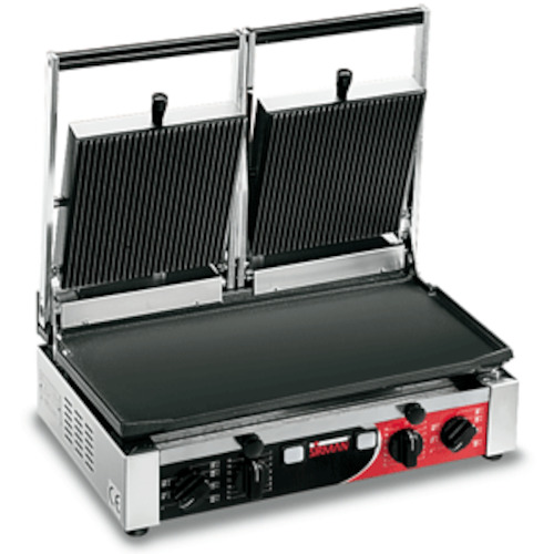Contact Grills: Sirman S34A3661102SI PD LR - Panini Grill