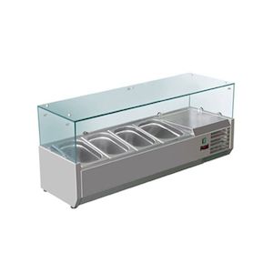 Sandwich Display Fridge: FED-X XVRX1200/380 - Salad Bench