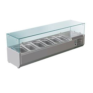 Sandwich Display Fridge: FED-X XVRX1500/380 - Salad Bench