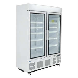 Refrigerated Drawers: Polar GH507-A - Upright Display Freezer