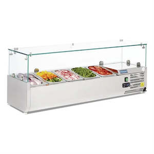 Food Preparation: Polar G608-A - Countertop Prep Fridge