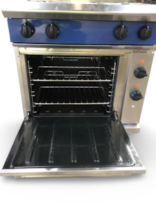 Range Ovens: Blue Seal GE54D Gas Range with Electric Convection Oven