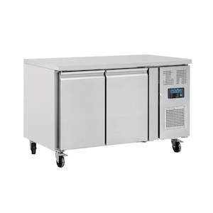 Polar G596-A - Double Door Counter Fridge