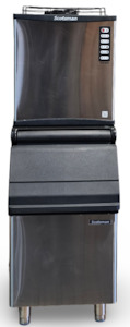 Ice Machines: Scotsman NW308AS Ice Machine + NB193 Modular Storage Bin (129kg)