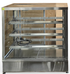 Hot Food Displays: Cossiga STGHT9 Counter Top Heated Display