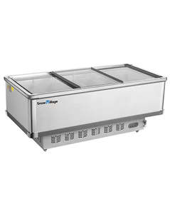 Commercial Refrigeration: Snow Village SD/SC-2000K - Supermarket Island Freezer
