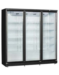Snow Village LC-1654 - Triple Glass Door Wine Fridge