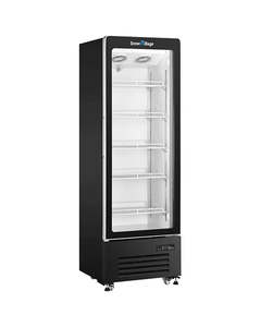 Snow Village LC-338FP - Single Glass Door Display Fridge