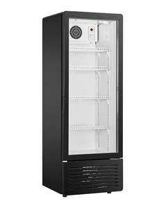 Upright Fridges: Snow Village LC-310 - Single Glass Door Display Fridge