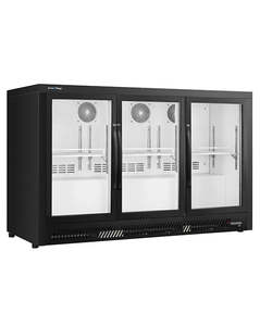 Under Bench Fridge: Snow Village BT-1350FS/F - Under Bench Triple Door Bar Cooler