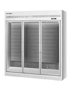 Upright Freezers: Snow Village XC-ZDR-16 - Triple Glass Door Meat Hanging Freezer