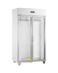 Upright Freezers: Snow Village GR-1200D - Double Glass Door Meat Hanging Freezer