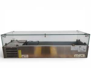 Used Commercial Kitchen Equipment: Polar GD876-A-02 Countertop Prep Fridge