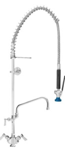 Stainless Steel Furniture: Fisher EWF4 Pre-Rinse with Faucet