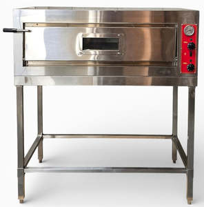 Cooking Equipment: Black Panther EP-1-1-SDE Pizza Oven with Stand