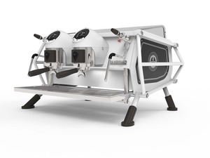Coffee Machines And Grinders: Sanremo Café Racer Custom Black & White - 2 Group Coffee Machine
