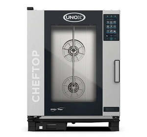Combi Ovens: Unox Cheftop Gas XEVC-1011-GPRM - Combi Oven