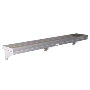 Simply Stainless Wall Shelf 1800mm