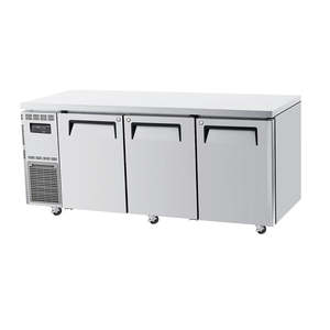 Commercial Refrigeration: Turbo Air KURF18-3-N - 1800mm Double Solid Door Refrigerator/Freezer