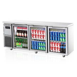 Turbo Air KGR18-3-N - 1800mm Triple Glass Door Refrigerator
