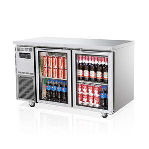 Commercial Refrigeration: Turbo Air KGR12-2-N - 1200mm Double Glass Door Refrigerator