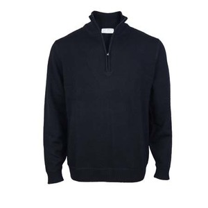 Products: Pure Wool 1/4 Zip - Dark Navy