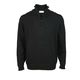 Pure Wool 1/4 Zip - Black
