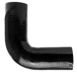 Silcone Hoses: Silicone Hose 90 Degree Bend - Black ( Assortment of sizes available )