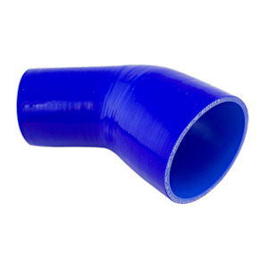 Silcone Hoses: Silicone Hose 45 Degree Bend Reducer ( Assortment of sizes )