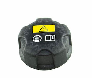 Radiator Caps: BMW Coolant Overflow Bottle / Expansion Tank Top / Cap 17117639024