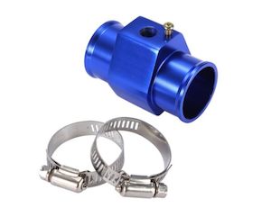 Gauges And Fittings: Coolant Temp Sensor Gauge Adapter Kit -  Blue ( Assortment of sizes Available )