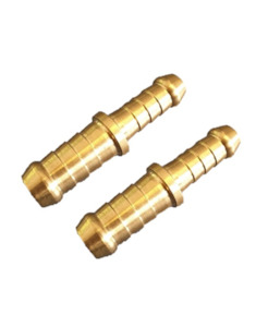 Gauges And Fittings: Brass Transmission Hose Line Adapters /  Reducer 10mm - 8mm or 3/8 ~ 5/16