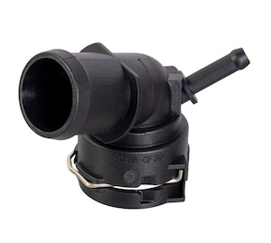 Connector Flanges And Housings: Audi Top Radiator water Hose Pipe Connector Coupling # 1K0122291BE