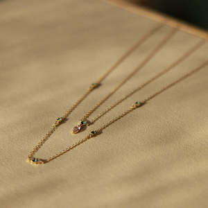 Necklaces: Stella Necklace - Gold
