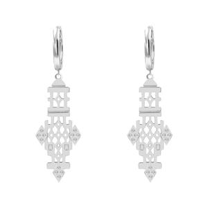 Bundles: Florence Earrings -  Silver