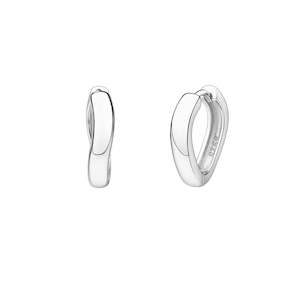 Earrings 1: Camilla Hoops - Silver