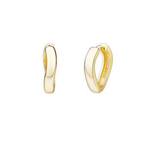 Earrings 1: Camilla Hoops - Gold