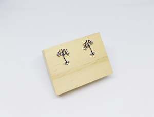 Sterling Silver Neuron Studs