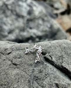Sterling Silver: Sterling Silver DNA Studs