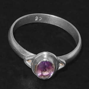 Rings: Amethyst Rings Sterling Silver