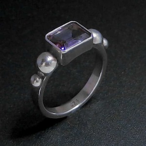 Rings: Amethyst Sterling Silver Rings