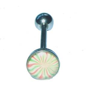 Aesthetic Retro Tongue Barbell