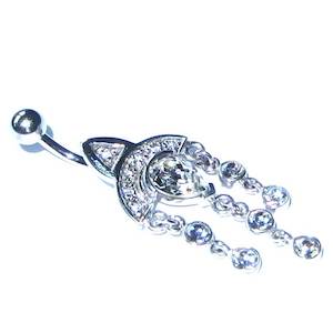 Belly Button: Chandelier Belly Bar