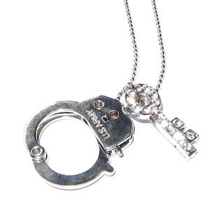 Handcuff Necklace with key