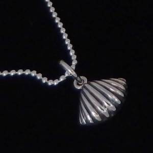 Silver Tiny Shell Necklace