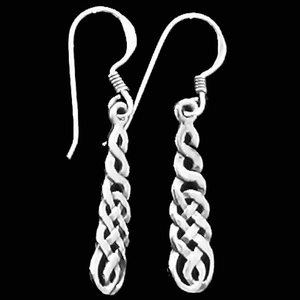 Products: Silver Celtic Dangle Earring