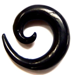 Body Jewellery: Koru Spiral Ear Stretcher