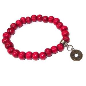 Bead Bracelet-Lucky Coin