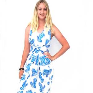 Action Back Summer Dress